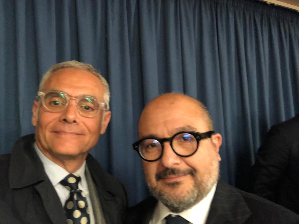 Con il Ministro della Cultura Gennaro Sangiuliano