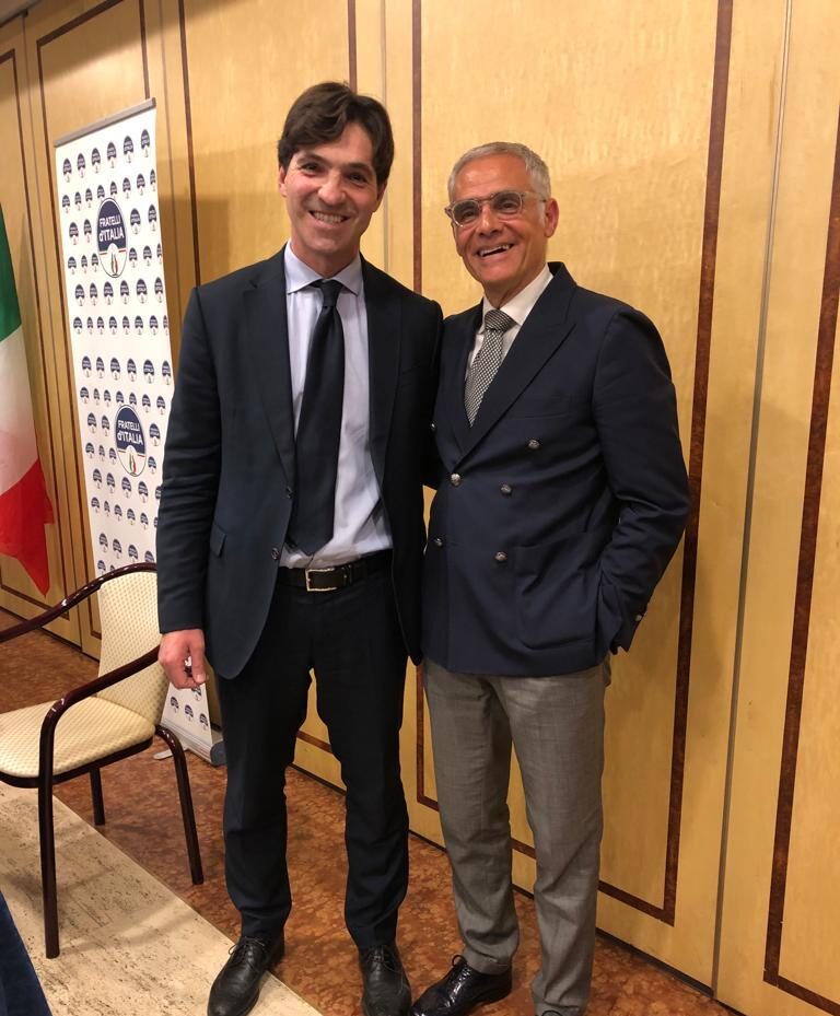 Con il Presidente della Regione Marche, Francesco Acquaroli