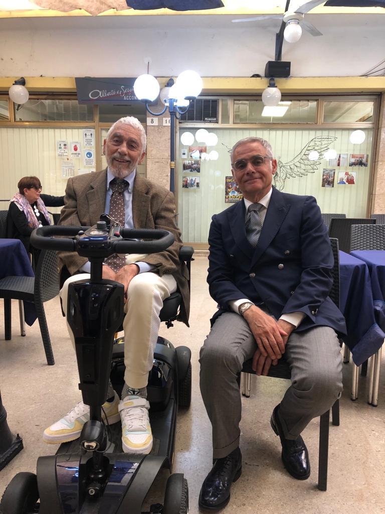 Con il senatore Antonio Guidi