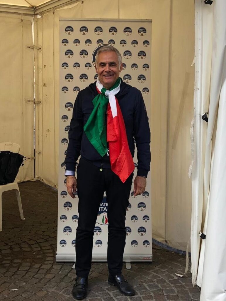 VENITE A TROVARCI AL GAZEBO FDI A LARGO VILLA GLORI